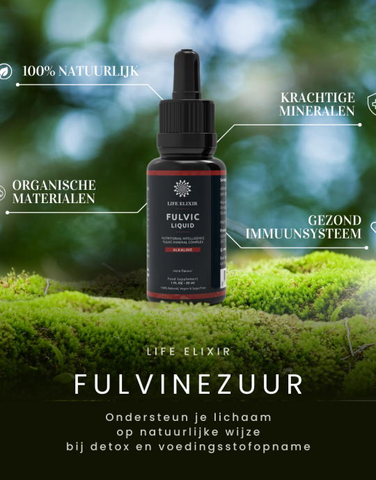 Fulvinezuur Alkaline 30ml - Fulvinezuur kopen
