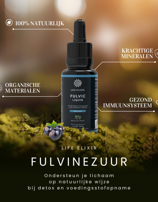 Fulvinezuur Original Bosvruchten 30ml - Fulvinezuur kopen