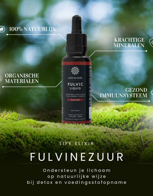 Fulvinezuur Alkaline 50ml - Fulvinezuur kopen